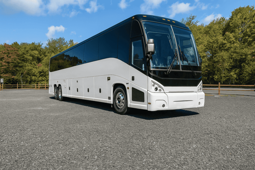picture of Charter Bus Rental Mission coach bus